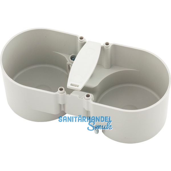 BERKER Integro Ber�hrungsschutzdose 2-fach