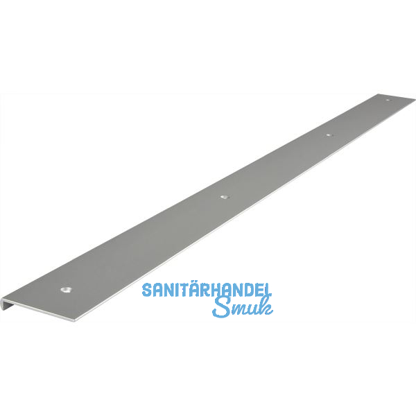 ALUMIS Arbeitplatten-Abschlussprofil Anschrauben 630 mm Alu Silber eloxiert