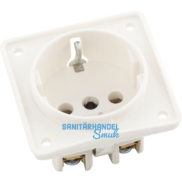 BERKER Integro Schuko-Steckdose, polarwei� matt