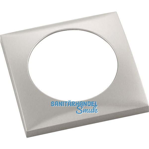 BERKER Integro Flow Rahmen 1-fach Edelstahl Effekt