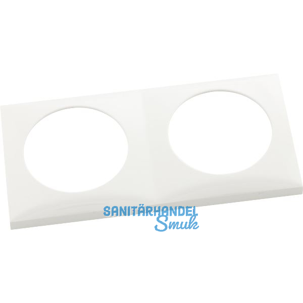 BERKER Integro Flow Rahmen 2-fach polarwei� gl�nzend