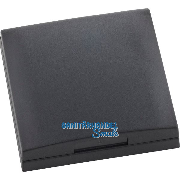 BERKER Integro Flow/Pure Rahmen 1-fach mit Klappdeckel anthrazit matt