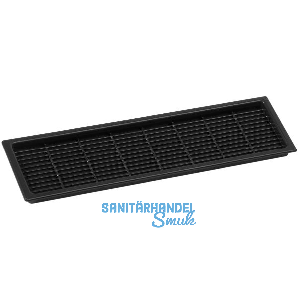 L�ftungsgitter 171 x 42 mm Kunststoff Schwarz