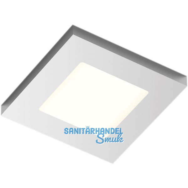 L&S Aufbauleuchte Lucky 2 neutralwei�, alufarbig