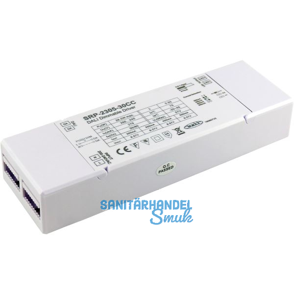 Netzger�t SRP DALI Dimmbar 30W 300 mA