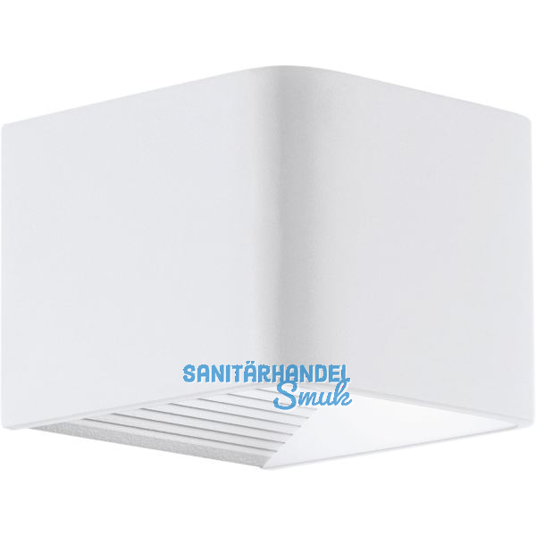 EGLO Wandleuchte Doninni 6W, IP44, 3000K warmwei�, wei�