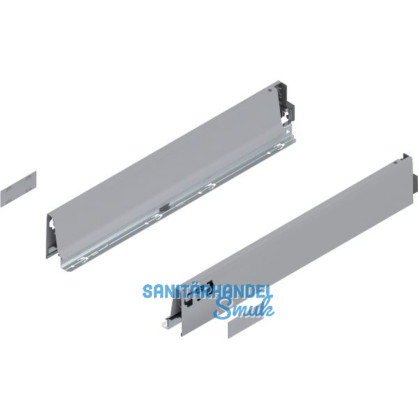 BLUM TANDEMBOX antaro SET H�he M, BLUMOTION M, 30kg, NL 400, grau RAL 9006