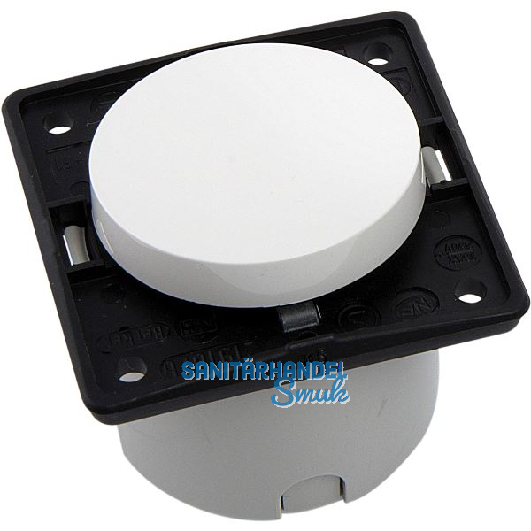 BERKER Integro Ausschalter vorkonfektioniert polarwei� gl�nzend ohne Rahmen