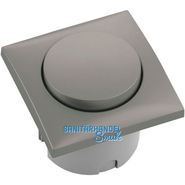 BERKER Integro Flow Ausschalter vorkonfektioniert Edelstahl Effekt