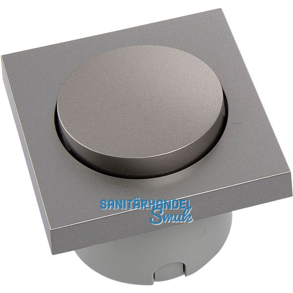 BERKER Integro Pure Ausschalter vorkonfektioniert Edelstahl Effekt