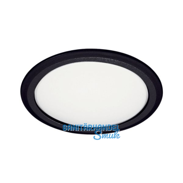 ELEKTRA Einbauleuchte 8001B-58, warmwei�, � 62 mm, schwarz