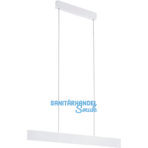 EGLO H�ngeleuchte Climene Pro 17 W 950 mm Aluminium wei� strukturiert