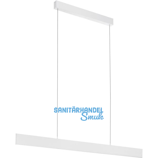 EGLO H�ngeleuchte Climene Pro 19,8 W 1180 mm Aluminium wei� strukturiert