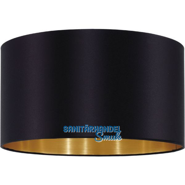 EGLO Schirm Pasteri Pro � 380 mm Textil schwarz/gold