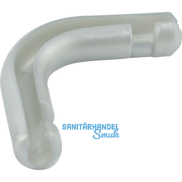 Eckverbinder Kunststoff Silber