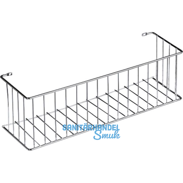 VS Putzmittelkorb 332 x 100 x 105 mm Stahldraht Silber