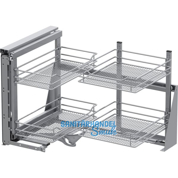 VS COR Fold Eckauszug Set Saphir KB 900 mm links Silber