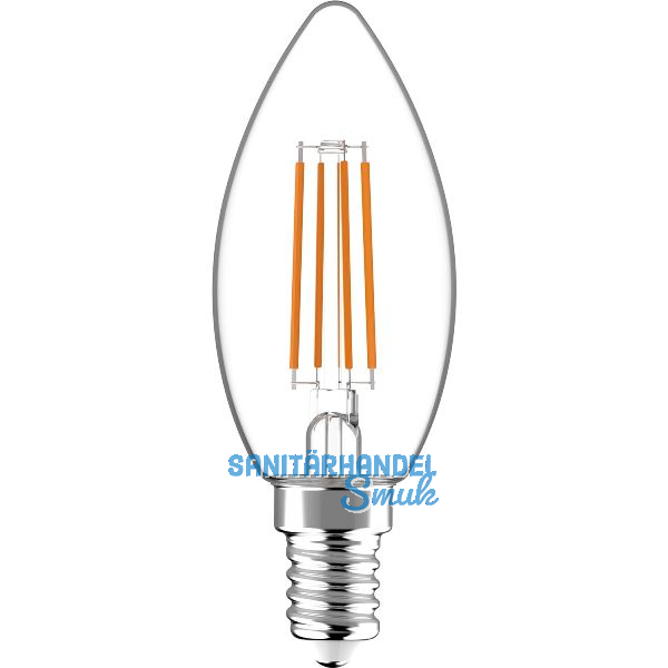 LED`S LIGHT LED-Filament Kerzenlampe dimmbar C35 4,5W 470 lm warmwei� E14