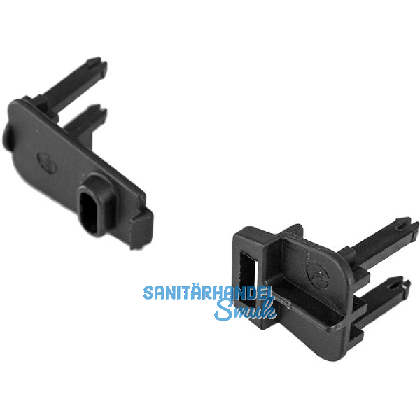 EVOline Express Zugentlastung mit Handverriegelung, schwarz