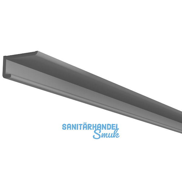 SIRO Aluminium Aufbauprofil One4All, 2950 mm, Aluminium eloxiert