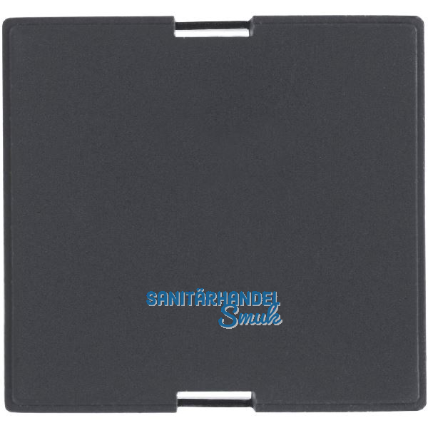 EVOline Wechselmodul Blinddeckel schwarz