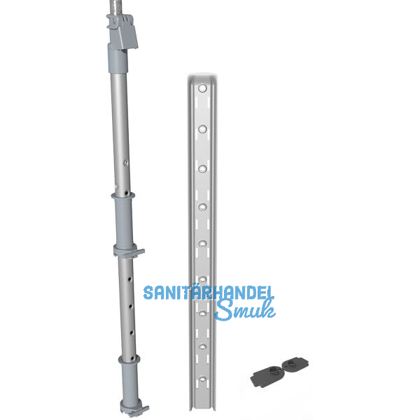 KESSEB�HMER Le Mans II Achsrohr 600 - 750 mm Silber