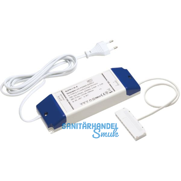 DOMUS LINE LED-Netzger�t SLD75, 24 V/DC, dimmbar, 9-fach Verteiler, 75 W