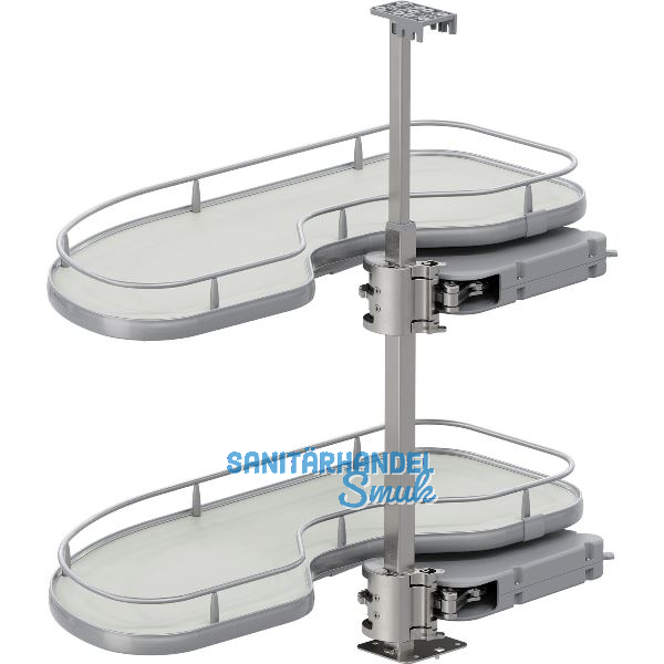 VS Cornerstone Maxx Eckauszug Premea EH 650/KB 800 mm links Silber