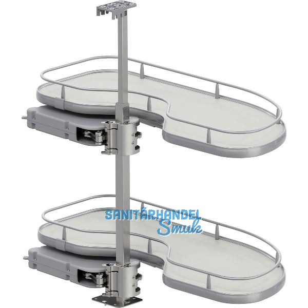 VS Cornerstone Maxx Eckauszug Premea EH 650/KB 800 mm rechts Silber