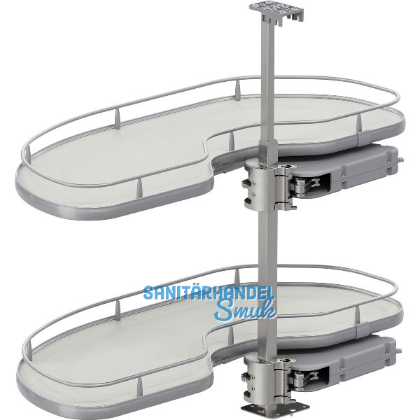 VS Cornerstone Maxx Eckauszug Premea EH 650/KB 900 mm links Silber