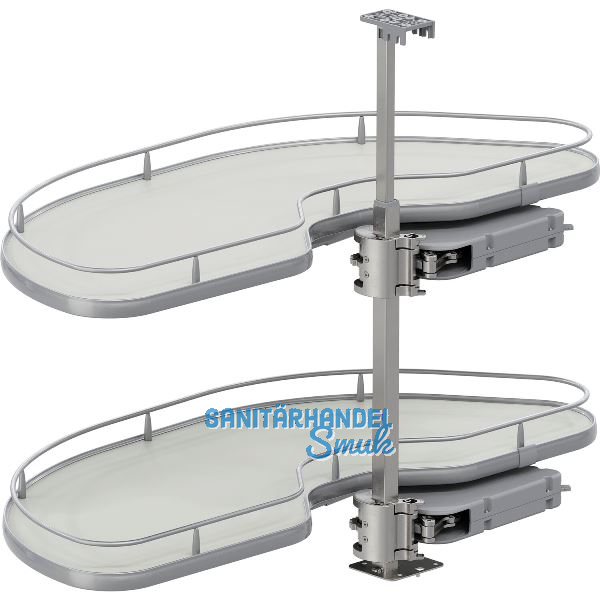 VS Cornerstone Maxx Eckauszug Premea EH 650/KB 1000/FB 500 mm links Silber