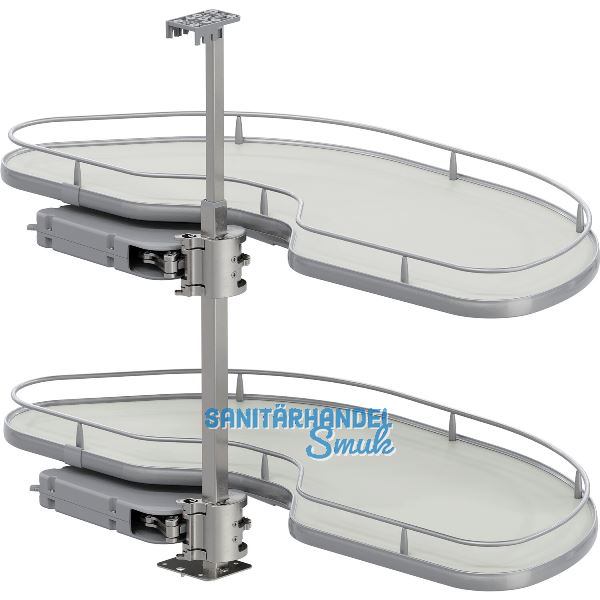 VS Cornerstone Maxx Eckauszug Premea EH 650/KB 1000/FB 500 mm rechts Silber