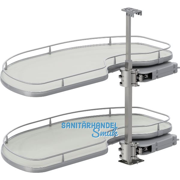 VS Cornerstone Maxx Eckauszug Premea EH 650/KB 1000/FB 600 mm links Silber