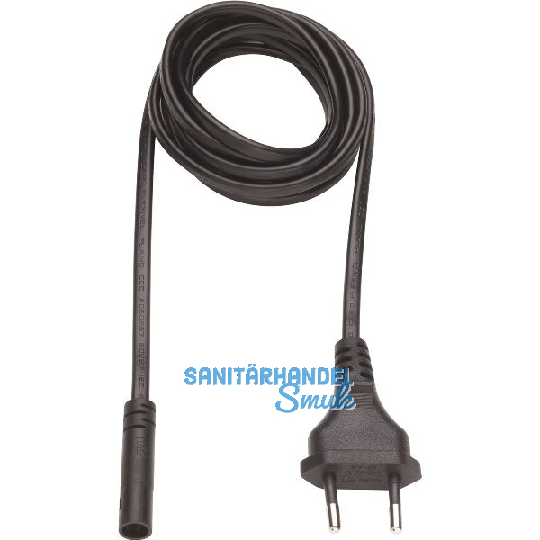 DOMUS LINE Anschlussleitung schwarz zu Unterbauleuchte Wolf 2000 mm