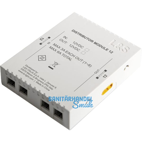 L&S Verteiler 8-fach 12 V/DC zu Meccano Netzger�t