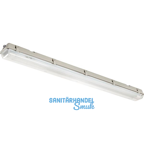 LED`S LIGHT Feuchtraum- Wannenleuchte FRWL1.1 Sensor L: 1265 mm, 2 x14W grau