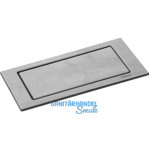 EVOline BackFlip, 2 Stk. Schukosteckdosen, USB-A-Charger, Betonoptik