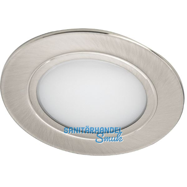 SIRO Einbauleuchte SL-Mono Spot 3000K warmwei�, Nickel matt