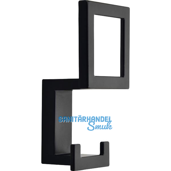 Huthaken Tome Breite 52 mm, H�he 101 mm, ZN schwarz matt