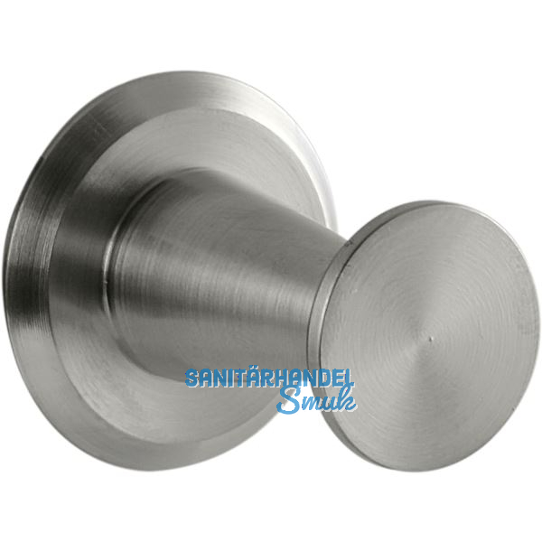 Mantelhaken Medellot Platte � 30, Tiefe 33, Aluminium vernickelt gl�nzend