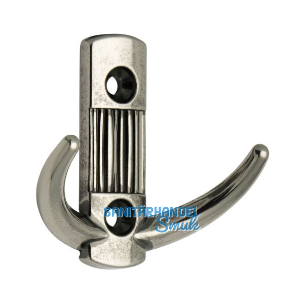 Mantelhaken Argentum Breite 60 mm, H�he 57 mm, ZN altsilber