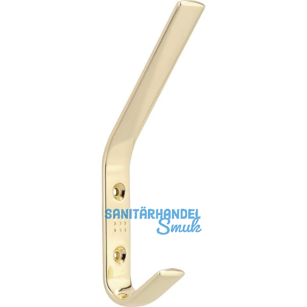 Huthaken Gamma Breite 18 mm, H�he 150 mm, ZN vermessingt poliert