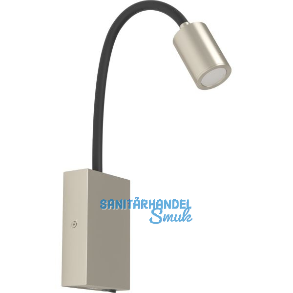 EGLO Wandleuchte Tazzoli Pro Nickel matt, schwarz