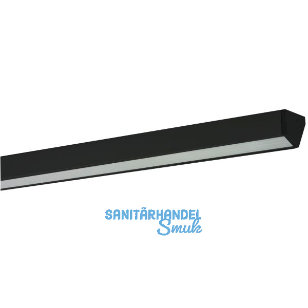 L&S Leuchte Lugano Touch neutralwei�, 900mm, schwarz