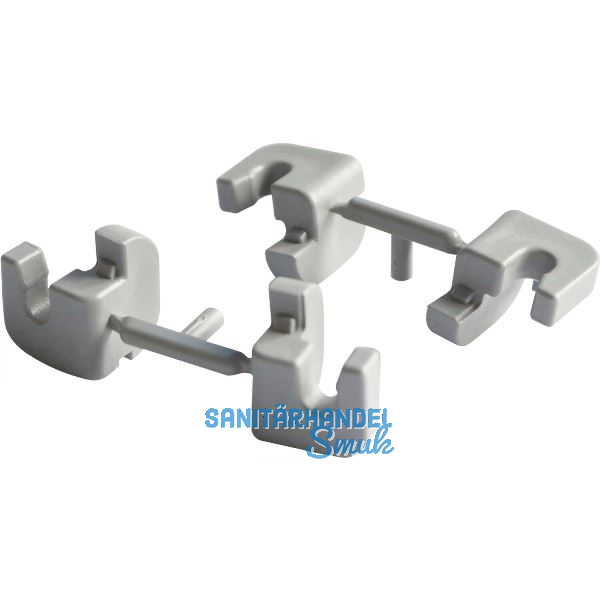VAUTH-SAGEL Befestigungsclips KB 150 mm Grau