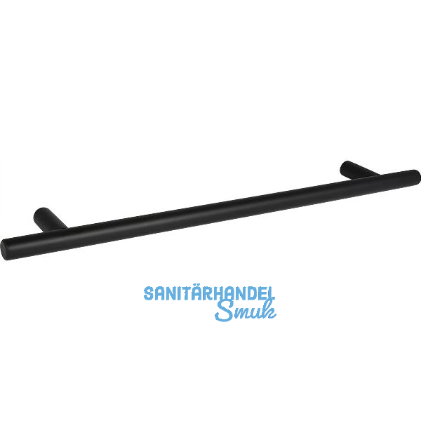Handtuchhalter Bunos Breite 500 mm, Stahl schwarz matt