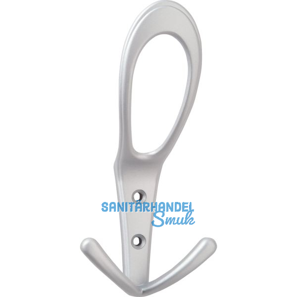 Huthaken Deneb Breite 76 mm, H�he 160 mm, ZN alufarbig