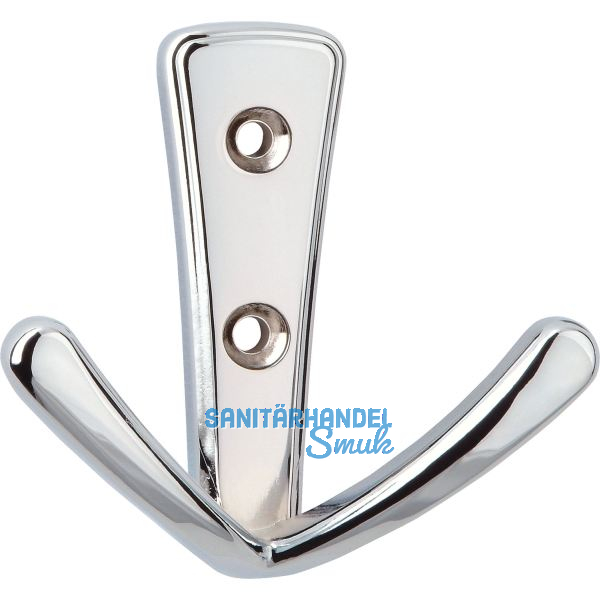 Mantelhaken Deneb Breite 76 mm, H�he 71 mm, ZN verchromt poliert