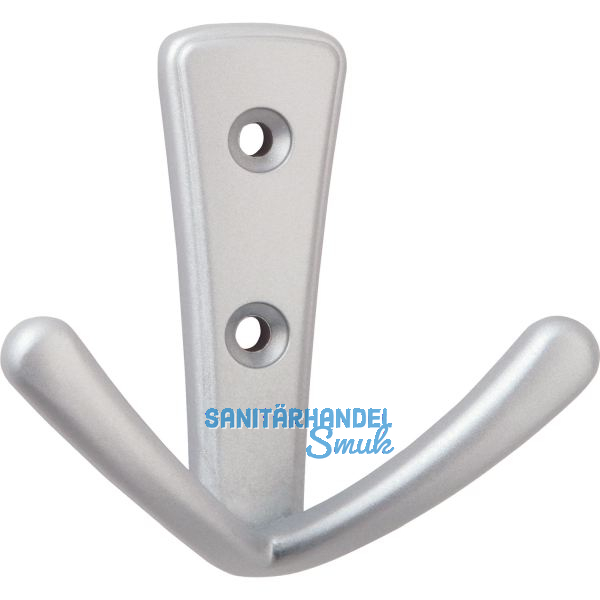 Mantelhaken Deneb Breite 76 mm, H�he 71 mm, ZN alufarbig