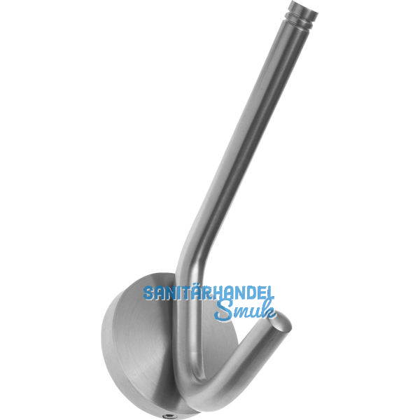 Huthaken Jaina Rosette � 58 mm, H�he 145 mm, Edelstahl geb�rstet